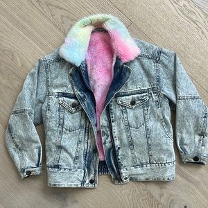 play six Girls Denim Jacket